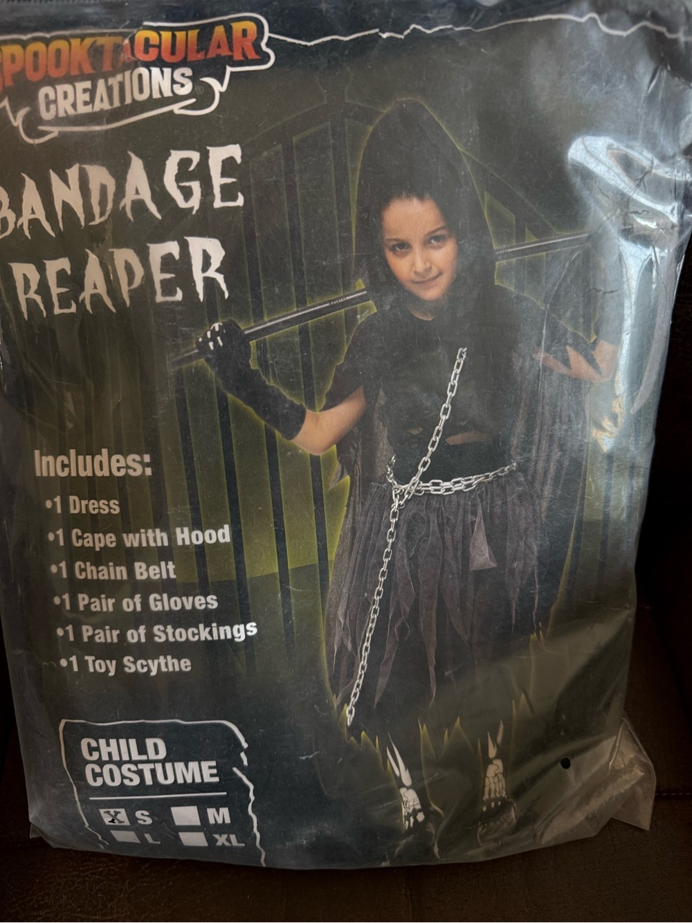 Bandage Reaper Kids Costume - Black